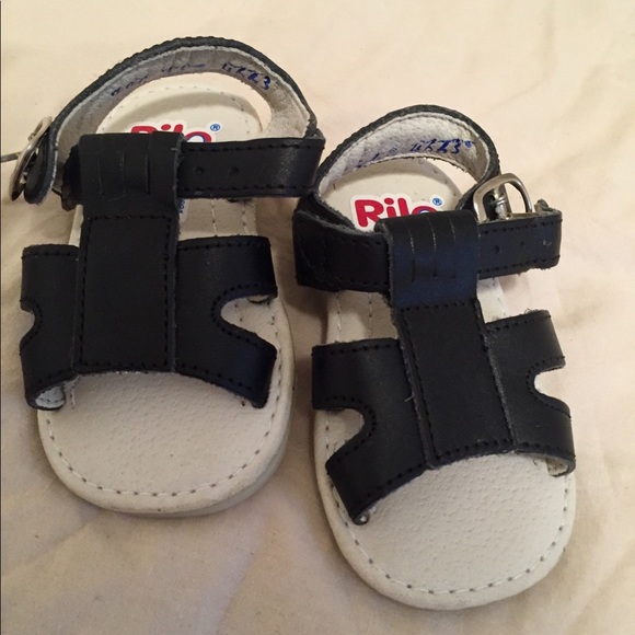 infant leather sandals